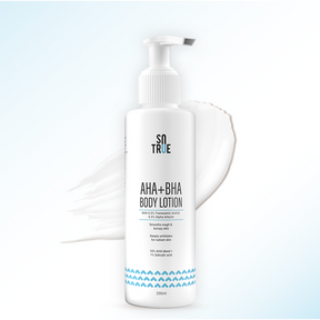 AHA + BHA Body Lotion | Exfoliates, Hydrates & Brightens Skin | 200Ml