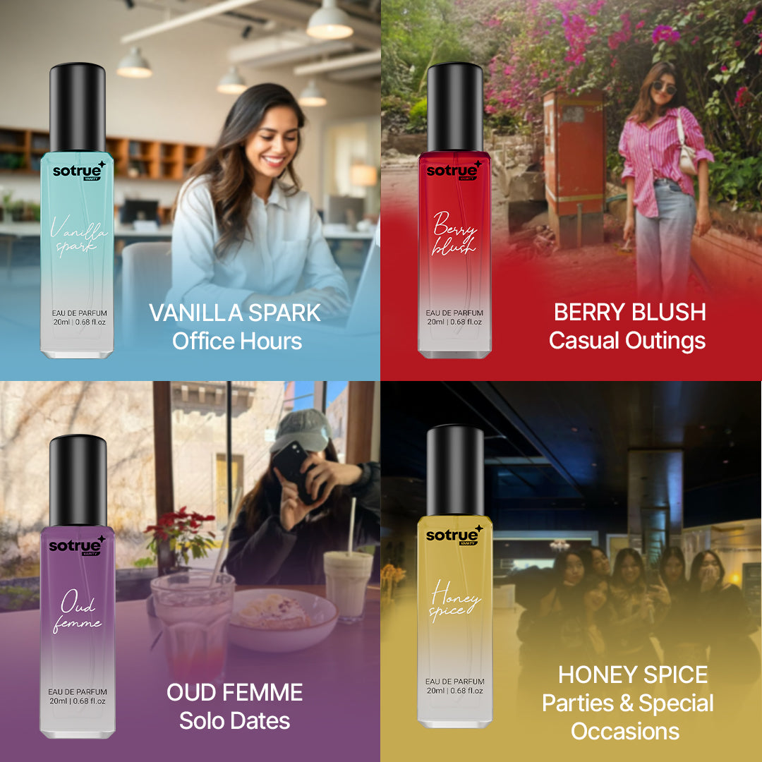 Mood Box Perfume Gift Set | Pack of 4