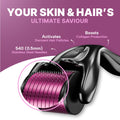 Derma Roller | 540 0.5mm Titanium Micro Needles | Sotrue