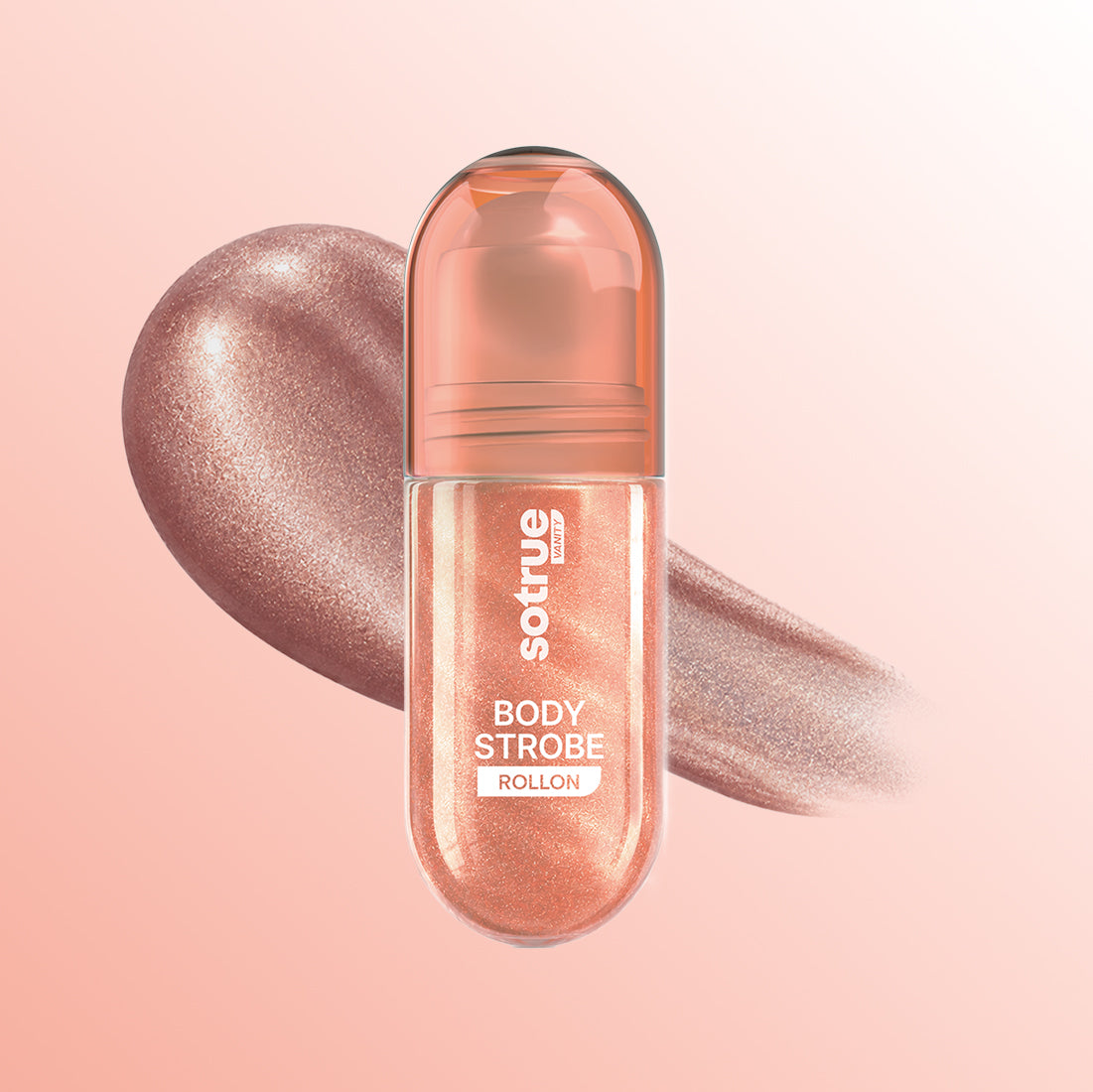 Sotrue Body Strobe Roll-On | Rose Gold
