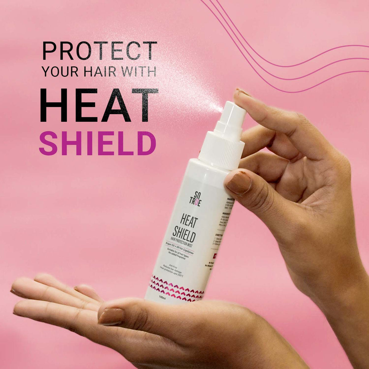 Heat Shield Hair Protection Spray 100ml