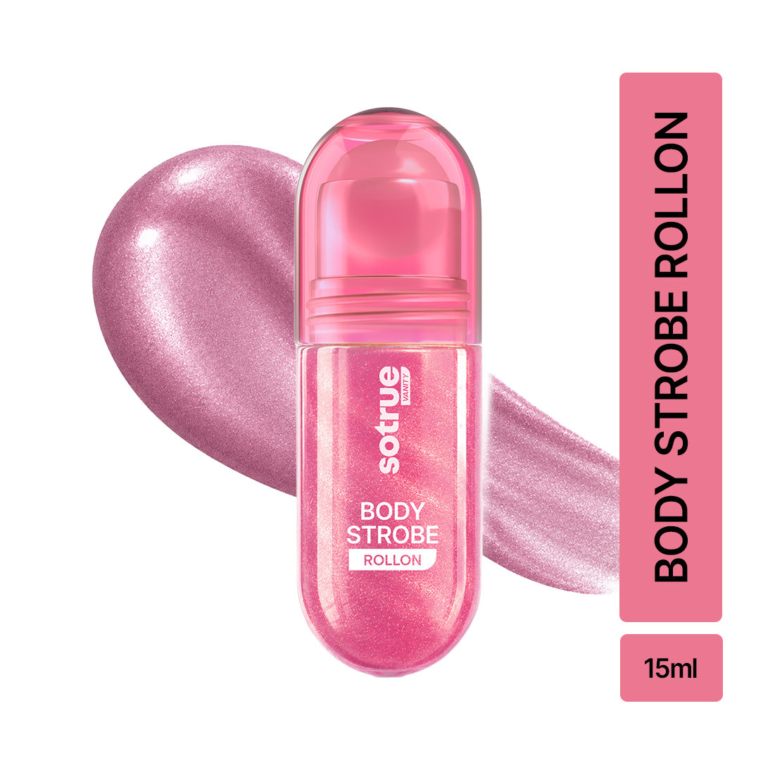 Sotrue Body Strobe Roll-On | Pink