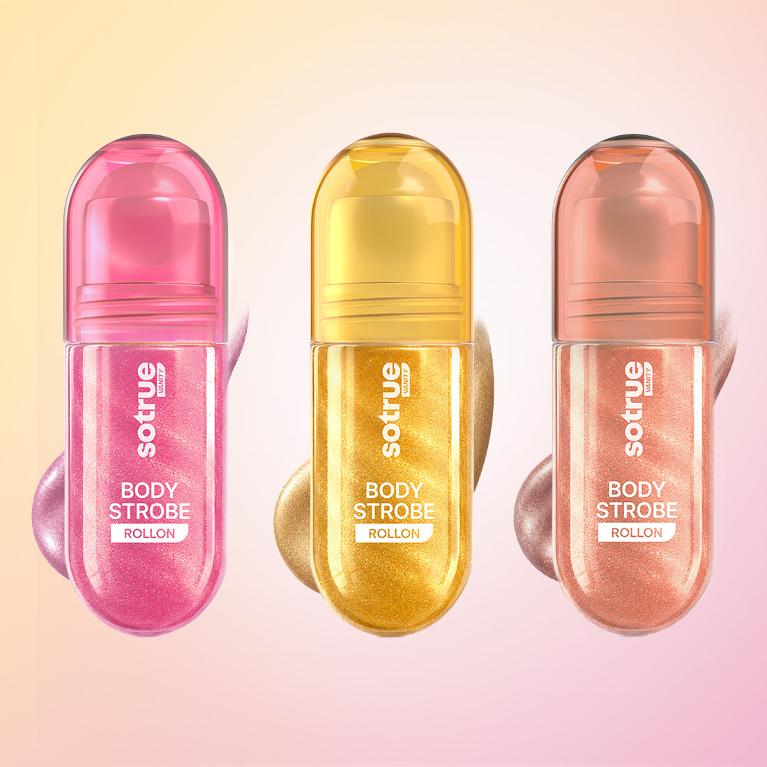 Sotrue Body Strobe Roll-On | Pack of 3