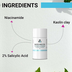 Acne Expert Kit | Acne Pimple Patch (2% Salicylic Acid & AHA Facewash, Salicylic Acid Mask Stick)
